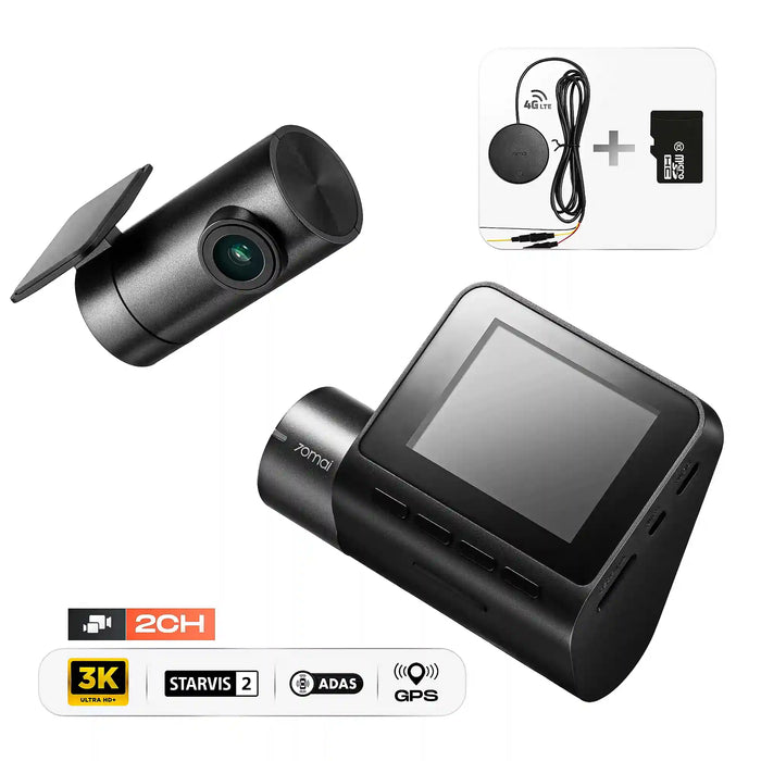 Pack Dash Cam A510 2.7K 4G LTE