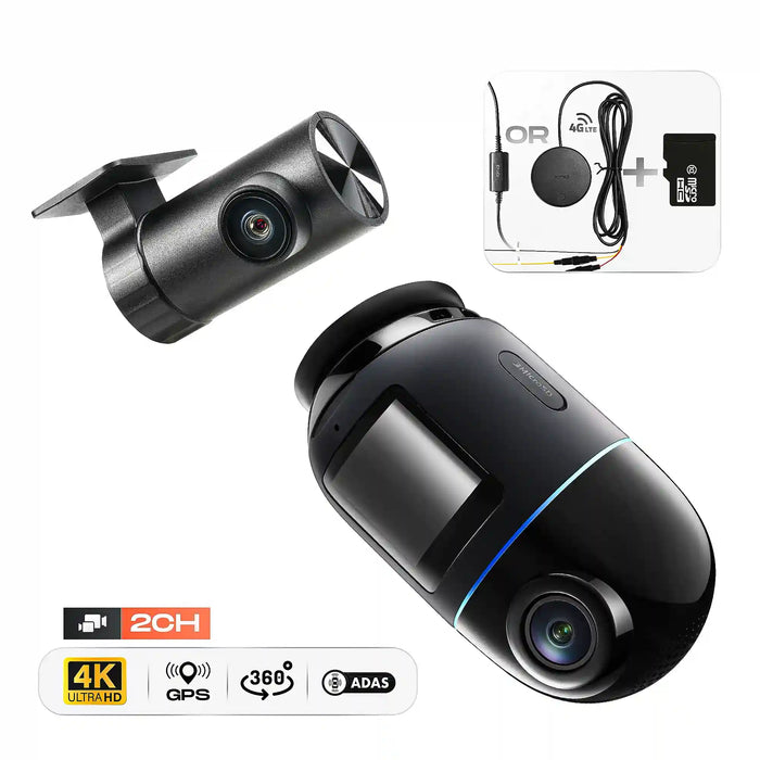 Pack Dash Cam X800 Omni 4K 60fps