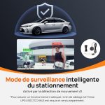 70mai Dash Cam A810 Avant & Arrière 4K HDR – Sécurité et Clarté Maximales – Image 5