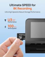 70mai Carte Mémoire 128GB U3 – Carte SD Haute Vitesse pour Dashcam (Enregistrement 4K, Classe 10) – Image 2