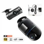 Pack 70mai x800 Omni 4K 60fps Avant/Arrière + Carte Mémoire + Hardwire Kit | 4G Vue à Distance GPS ADAS