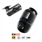 70mai Omni x800 4K 360° – Dashcam Rotative avec Caméra Arrière + Carte Mémoire 128 Go