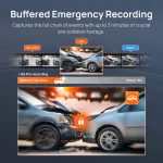 70mai Dash Cam 4K A810S Sony STARVIS 2 IMX678, SuperCapacitor , Supporte 4G LTE GPS – Image 8