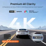 70mai Dash Cam 4K A810S Sony STARVIS 2 IMX678, SuperCapacitor , Supporte 4G LTE GPS – Image 2